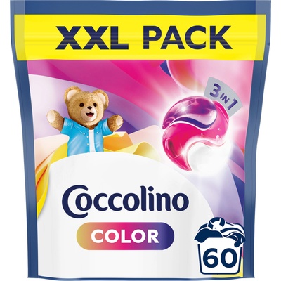 Coccolino 3в1 капсула за пране на цветове 60 изпирания (64992139)