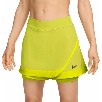 Nike dámské tenisové kraťasy Court Dri-Fit Slam high voltage/high voltage/medium ash žlutý