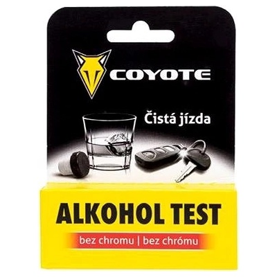 Alkohol tester - detekční trubička, jednorázový - COYOTE – Zboží Mobilmania