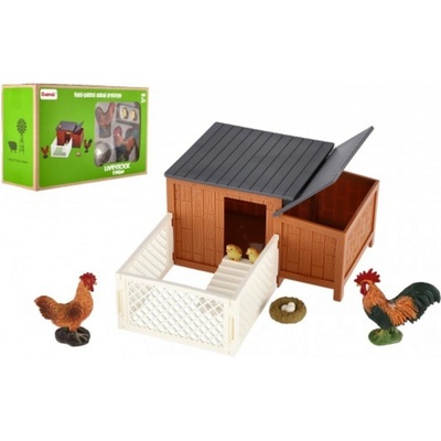 Teddies Kurník s výběhem a doplňky