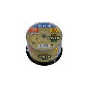 Maxell DVD диск +R 4, 7 GB, 50 бр. /руло, 16x, 275640.40. CN (275640.40.CN)
