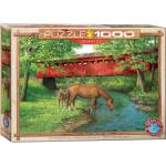 EUROGRAPHICS - Puzzle Sweet Water Bridge - 1 000 piese