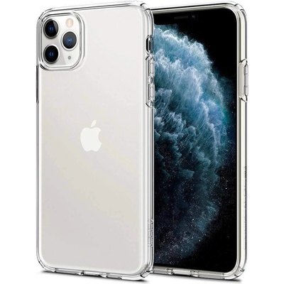 Spigen Liquid Crystal Case - тънък силиконов (TPU) калъф за iPhone 11 Pro (прозрачен)