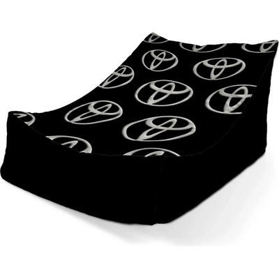 Sablio sedací vak lounge Toyota Pattern 80 x 95 x 50 cm