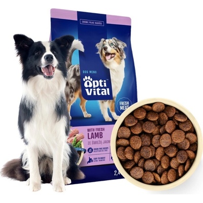 Optivital with fresh lamb 2,4 kg