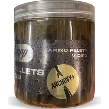 SQUAT CARP Pelety Amino Pellets In Dip Anchovy+ 180g 15mm