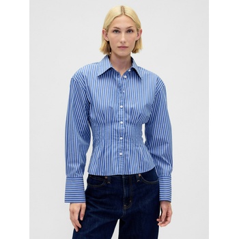 GAP Поплинова риза Fitted Shirt GAP GAP | Sin | ЖЕНИ | XS