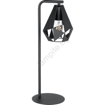 EGLO 43703 - Настолна лампа CARLTON 1xE27/60W/230V черна (EG43703)