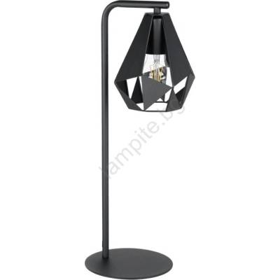 EGLO 43703 - Настолна лампа CARLTON 1xE27/60W/230V черна (EG43703)