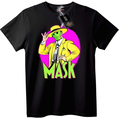 NOONEBRAND Тениска Неонова Маска - XS, White