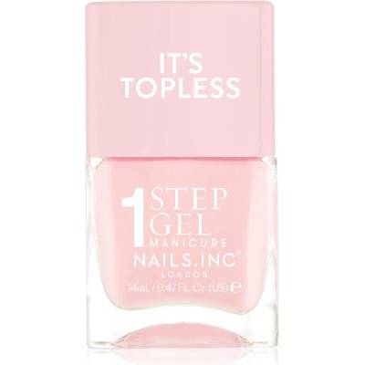 Nails Inc. It’s Topless gelový lak na nehty pro dlouhotrvající efekt odstín Dakota 14 ml