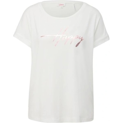 s.Oliver RL T-SHIRT bílá