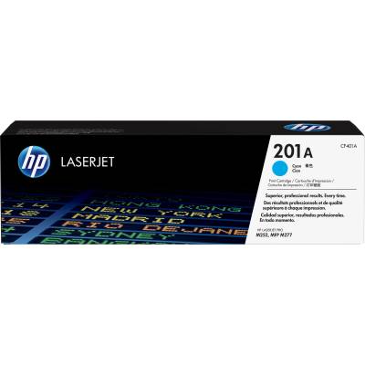 HP 201A Cyan Original LaserJet Toner Cartridge (CF401A)