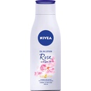 Telové mlieka Nivea Rose telové mlieko s olejom Ruža & arganový olej 200 ml