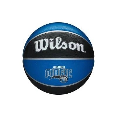 Wilson Баскетболна Топка Wilson Nba Team Tribute Orl Magic Черен 7 Естествен каучук