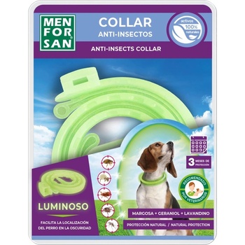 Menforsan antiparazitní luminiscenční obojek pro psy 57 cm
