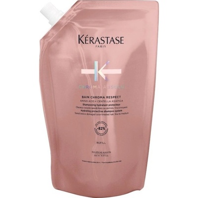 Kérastase Chroma Absolu Bain Chroma Respect - Hydratační šamponová lázeň pro barvené vlasy 500 ml