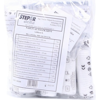 Autolékárnička Štěpař náplň, 182/2011