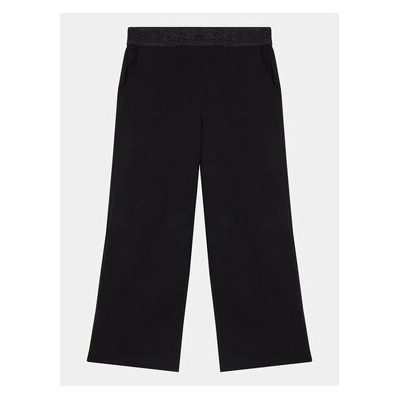 OVS Текстилни панталони 1898234 Черен Wide Leg (1898234)