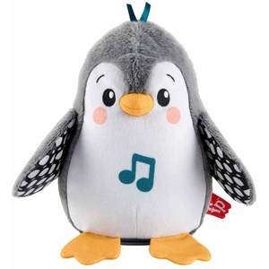 Mattel Плюшена играчка Fisher Price - Flap & Wobble Penguin (HNC10)