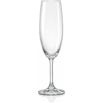 Crystalex Sklenice na sekt LARA 6 x 220 ml