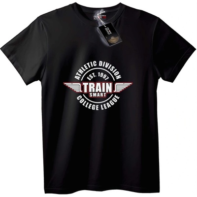 NOONEBRAND Тениска Тренирай Умно Атлетически Отдел - XL, Black