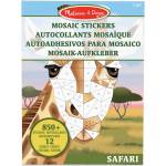 Melissa & Doug - Мозаечна стикерна книжка - Сафари