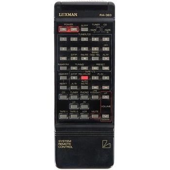 GENERAL Luxman ra383 - дистанционно управление дубликат (ra383)