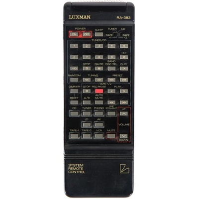 GENERAL Luxman ra383 - дистанционно управление дубликат (ra383)