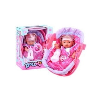 Joko Interaktívna bábika pije ciká hovorí smeje sa plače + sedačka