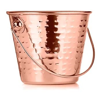 Image 1 of Horecano Мини кофичка за сосове с релеф и медно покритие 6.50cm x 6cm - 120 ml(SG-84347(0)) (0184108)