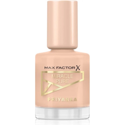 MAX Factor x Priyanka Miracle Pure подхранващ лак за нокти цвят 216 Vanilla Spice 12ml
