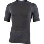 Nalini Мъжко синтетично термобельо Nalini Seamless Tech S/S Synthetic base layer - Dark / Grey - размер S/M (014-2483-0111)