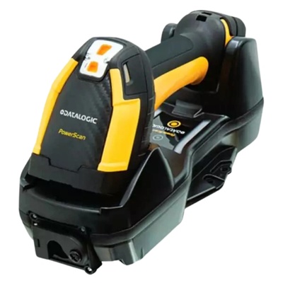 Datalogic Баркод четец Datalogic PowerScan PBT9600-SR, 2D, Bluetooth, подвижна бухалка, USB комплект (PBT9600-SRRBK12EU)