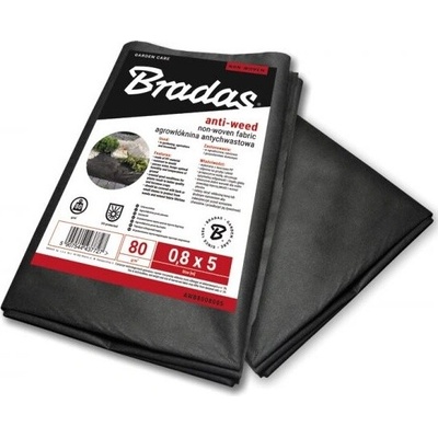 Bestent Agrovláknina 0,8 x 5 m 80 g/m² s UV filtrem černá