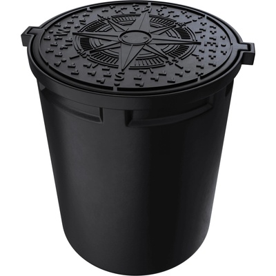 UHPlast Plastová revizní šachta 600 mm s krytem – Sleviste.cz