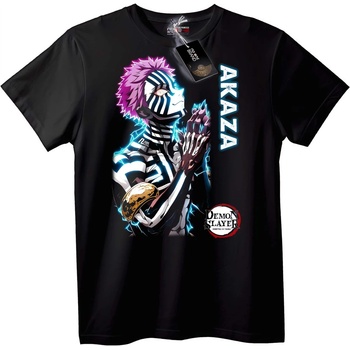 NOONEBRAND Тениска Demon Slayer Аказа - L, Black