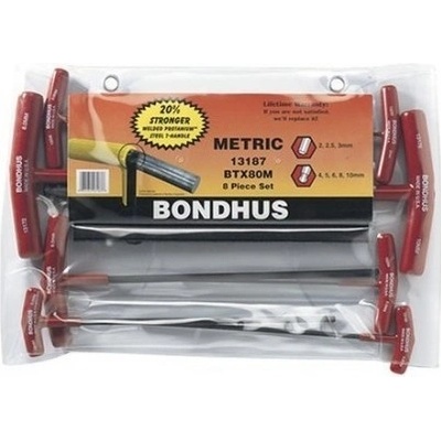 Bondhus Sada T.-klíčů BTX 80M metric 13187