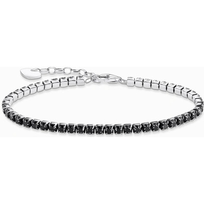 Thomas Sabo tenisový náramek Black stones A2167-643-11