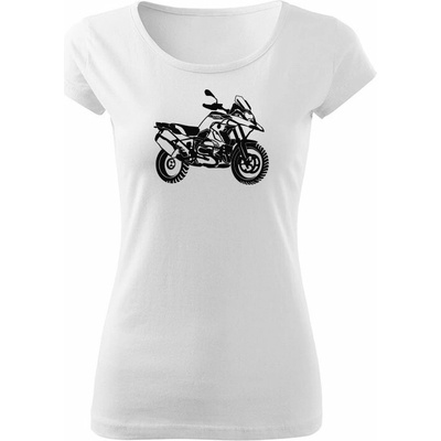 Tričko BMW R1250GS dámske tričko Biela