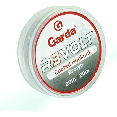 Garda šnúra Revolt Coated Hooklink Brown 20m 20lb