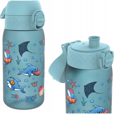 Ion8 fľaša na pitie Sharks modrá 350 ml