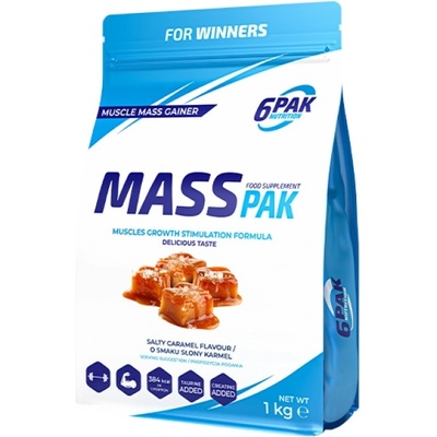 6PAK Nutrition Mass pak [1000 грама] Солен карамел