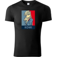 Komi Can't Communicate tričko Vote for Komi černé