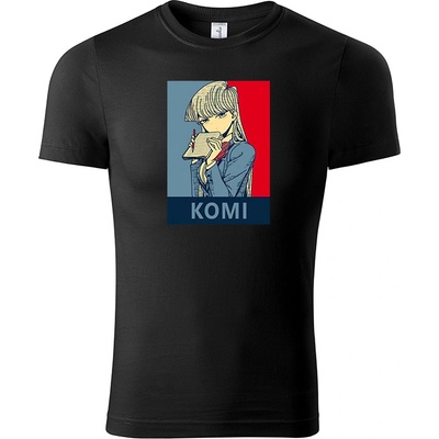 Komi Can't Communicate tričko Vote for Komi černé