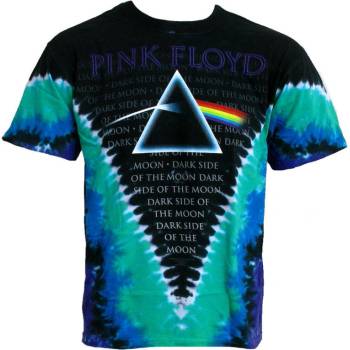 Liquid blue мъжка тениска Pink Floyd "Dark Side VDYE" LIQUID BLUE - LB11835