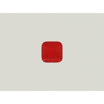 RAK Porcelain Ruby talíř čtvercový 11 x 11 cm červená RAK-RBAUSP11