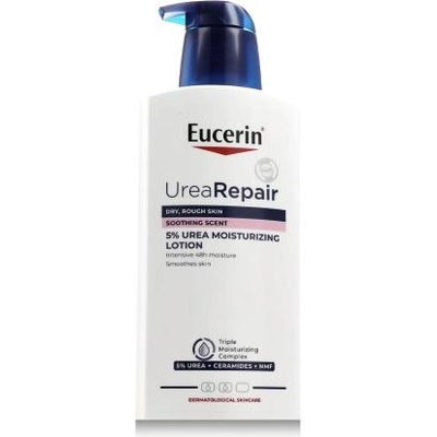 Eucerin Urea Repair 5% Urea Moisturizing Lotion хидратиращ лосион за тяло за суха и груба кожа 400 ml за жени