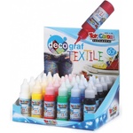Toy Color Текстилна боя за рисуване различни цветове Toy Color 25 мл