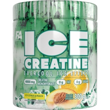 Fitness Authority Ice Creatine Monohydrate | Evercool Ice Effect [300 грама] Icy Citrus & Peach